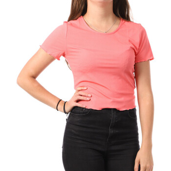 Textiel Dames T-shirts & Polo’s Vero Moda  Roze