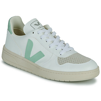 Schoenen Dames Lage sneakers Veja V-10 Wit / Groen