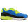 Schoenen Heren Sneakers Shone 005-001 Royal/Yellow Blauw