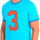 Textiel Heren T-shirts korte mouwen La Martina TMR312-JS206-07116 Blauw