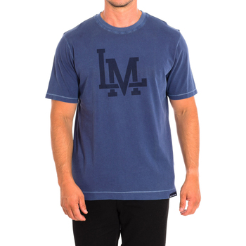 Textiel Heren T-shirts korte mouwen La Martina TMR320-JS330-07017 Marine