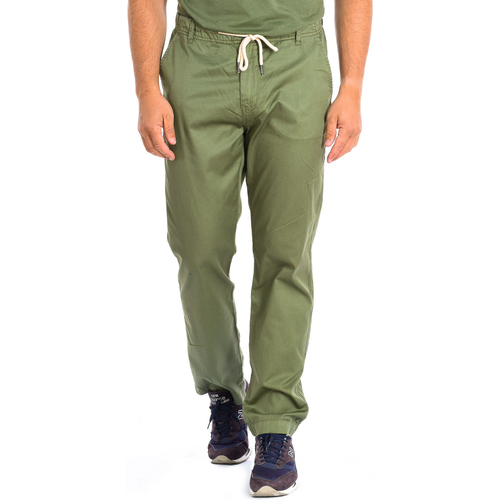 Textiel Heren Broeken / Pantalons La Martina TMT007-TW307-03175 Groen