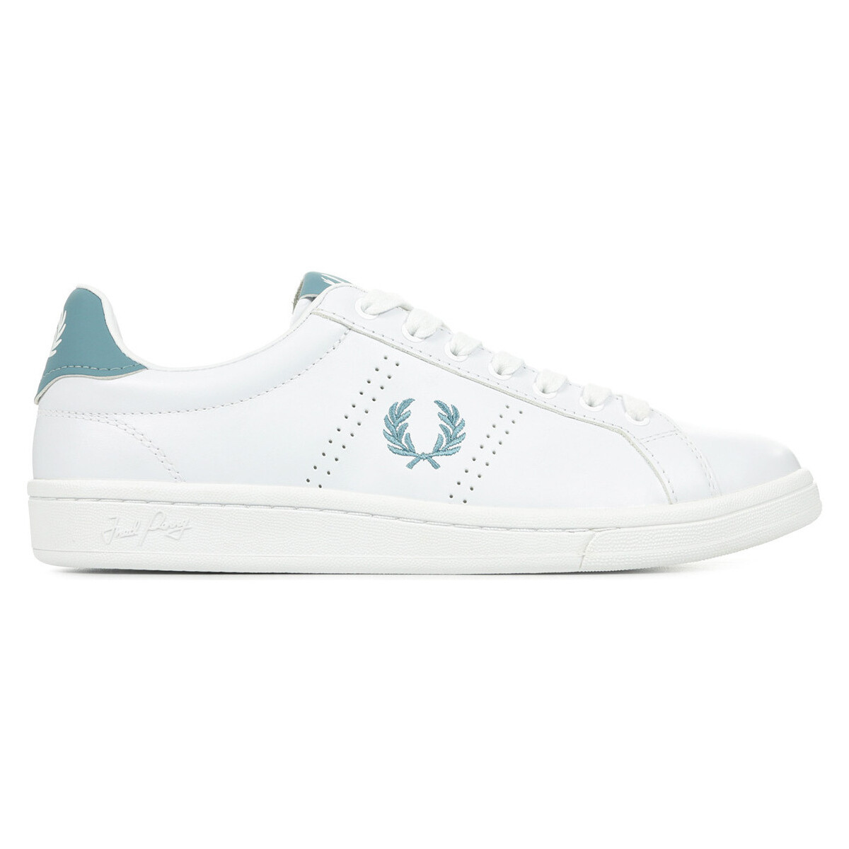 Schoenen Heren Sneakers Fred Perry B721 Leather Wit