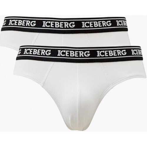 Ondergoed Heren Boxershorts Iceberg ICE2USP02 Wit