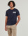 Textiel Heren T-shirts korte mouwen Gant ARCH SCRIPT SS T-SHIRT Marine