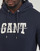Textiel Heren Sweaters / Sweatshirts Gant ARCH SCRIPT HOODIE Marine