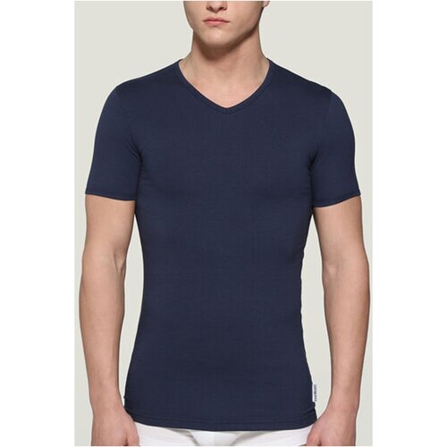 Textiel Heren T-shirts korte mouwen Bikkembergs BKK1UTS02SI Blauw