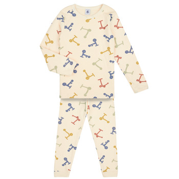 Textiel Jongens Pyjama's / nachthemden Petit Bateau MAMOURS Multicolour