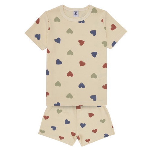 Textiel Meisjes Pyjama's / nachthemden Petit Bateau MARKET Multicolour