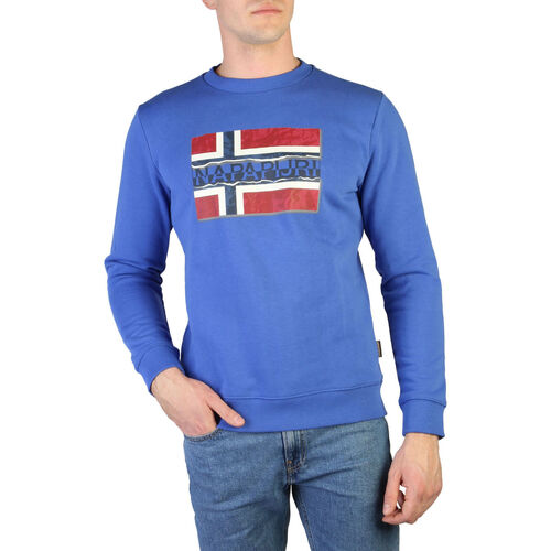 Textiel Heren Sweaters / Sweatshirts Napapijri - bench_np0a4fqzb Blauw