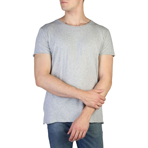 Textiel Heren T-shirts korte mouwen Calvin Klein Jeans - j3ej302962 Grijs