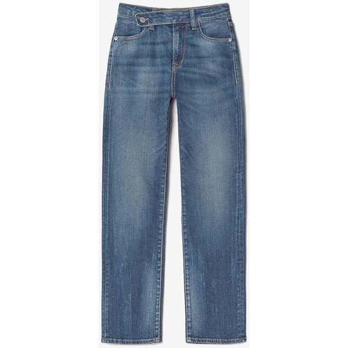 Textiel Meisjes Jeans Le Temps des Cerises Jeans mom 400/14, 7/8 Blauw