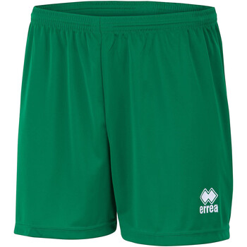 Textiel Jongens Korte broeken / Bermuda's Errea Pantaloni Corti  New Skin Panta Jr Verde Groen