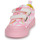 Schoenen Meisjes Lage sneakers Agatha Ruiz de la Prada ZAPATO LONA CORAZONES Roze / Wit