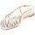 Schoenen Dames Sandalen / Open schoenen Werner Sandalo Donna Oro/Argento 154016 Zilver