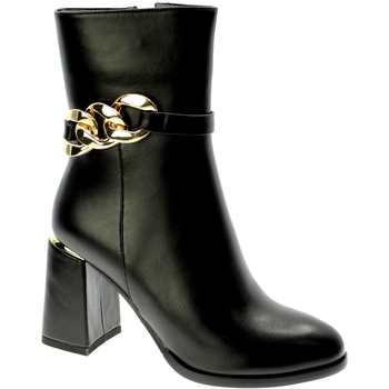 Schoenen Dames Sandalen / Open schoenen Exé Shoes Tronchetto Donna Nero Xj1130-yc508 Zwart