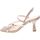 Schoenen Dames Sandalen / Open schoenen Lorenzo Mari Sandalo Donna Cipria Sandy-01 Roze