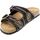 Schoenen Dames Sandalen / Open schoenen Gold&gold Mules Donna Nero Fl212 Zwart