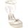 Schoenen Dames Sandalen / Open schoenen Cecconello Sandalo Donna Oro 2016003 Goud