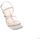 Schoenen Dames Sandalen / Open schoenen Lorenzo Mari - Sand.tc.80 Fasce Glitt.silver SANDY-01 Groen