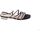 Schoenen Dames Sandalen / Open schoenen Exé Shoes Sandalo Donna Nero Amelia-457 Zwart
