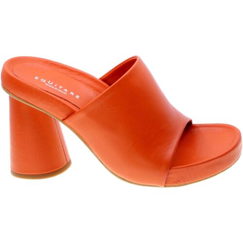 Schoenen Dames Sandalen / Open schoenen Equitare Mules Donna Arancio 236913/dana Orange