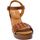 Schoenen Dames Sandalen / Open schoenen Marradini Sandalo Zoccolo Donna Cuoio 790 Brown