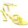 Schoenen Dames Sandalen / Open schoenen Anna F. Anna f. Sandalo Donna Giallo 3470 Geel