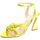 Schoenen Dames Sandalen / Open schoenen Anna F. Anna f. Sandalo Donna Giallo 3470 Geel