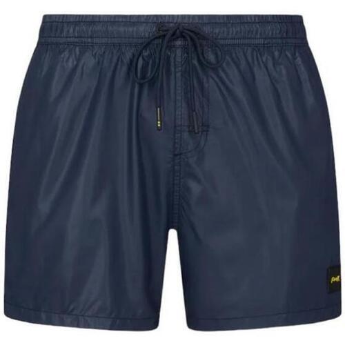 Textiel Heren Korte broeken / Bermuda's F * * K Shorts Uomo Blue Fk23-2002bl Blauw