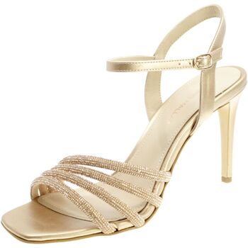 Schoenen Dames Sandalen / Open schoenen Tsakiris Mallas Sandalo Donna Oro Gilda-648 Goud