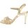 Schoenen Dames Sandalen / Open schoenen Tsakiris Mallas Sandalo Donna Oro Gilda-648 Goud