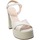 Schoenen Dames Sandalen / Open schoenen Lorenzo Mari Sandalo Donna Bianco Morena-02 Wit