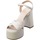 Schoenen Dames Sandalen / Open schoenen Lorenzo Mari Sandalo Donna Bianco Morena-02 Wit