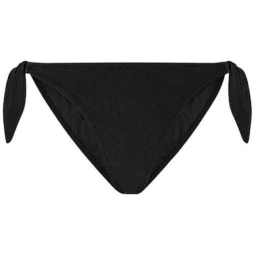 Textiel Dames Bikinibroekjes- en tops F * * K Slip Mare  Donna Nero Fk23-1225nr Zwart