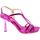 Schoenen Dames Sandalen / Open schoenen Miss Unique Sandalo Donna Fuxia 2086-a1 Roze