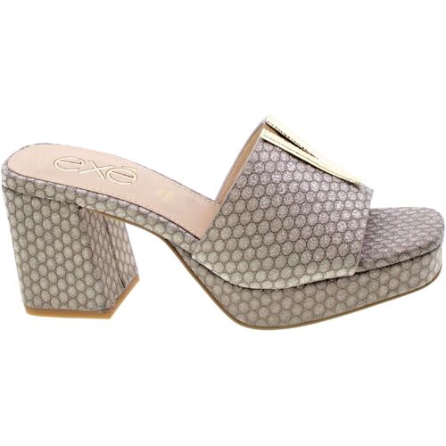 Schoenen Dames Sandalen / Open schoenen Exé Shoes Mules Donna Oro Lina-579 Goud