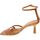 Schoenen Dames Sandalen / Open schoenen Nacree NacrÈe Sandalo Donna Cuoio 395r002 Brown