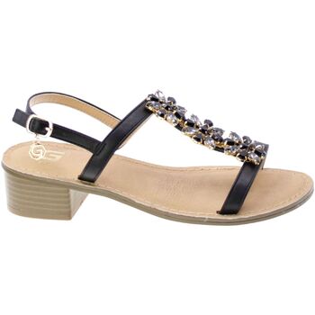 Schoenen Dames Sandalen / Open schoenen Gold&gold Sandalo Donna Nero Gl739 Zwart