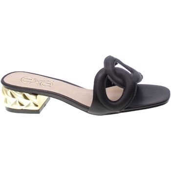 Schoenen Dames Sandalen / Open schoenen Exé Shoes Mules Donna Nero Katy-807 Zwart