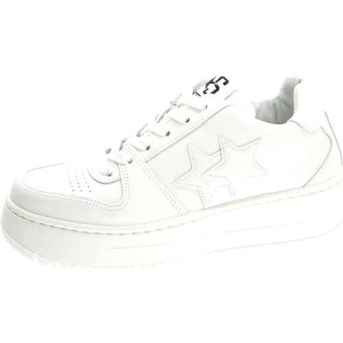 Schoenen Dames Lage sneakers Twostar Sneakers Donna Bianco 2sd3270 Wit