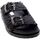 Schoenen Dames Sandalen / Open schoenen Inuovo Mules Donna Nero 395010 Zwart