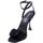 Schoenen Dames Sandalen / Open schoenen Tsakiris Mallas Sandalo Donna Nero Jolie-883 Zwart