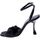 Schoenen Dames Sandalen / Open schoenen Tsakiris Mallas Sandalo Donna Nero Jolie-883 Zwart