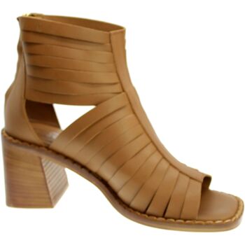 Schoenen Dames Sandalen / Open schoenen Echo Tronchetto Donna Cuoio Fr04 Brown