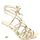 Schoenen Dames Sandalen / Open schoenen Miss Unique Sandalo Donna Oro 2086-d3 Goud