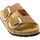 Schoenen Dames Sandalen / Open schoenen Biostar Mules Doppia Fascia Donna Cuoio 205 new Brown