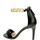 Schoenen Dames Sandalen / Open schoenen Exé Shoes Sandalo Donna Nero Rebeca-466 Zwart