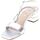 Schoenen Dames Sandalen / Open schoenen Exé Shoes Sandalo Donna Argento Terry-954 Zilver