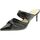 Schoenen Dames Sandalen / Open schoenen Carrano Mules Donna Nero 439001 Zwart